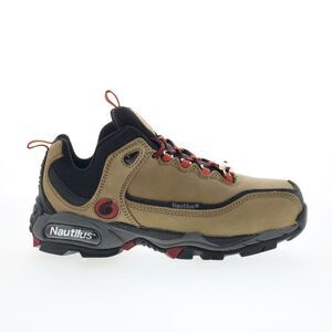 Nautilus Mens Specialty ESD Steel Toe SD10 Brown Shoes (NWT)